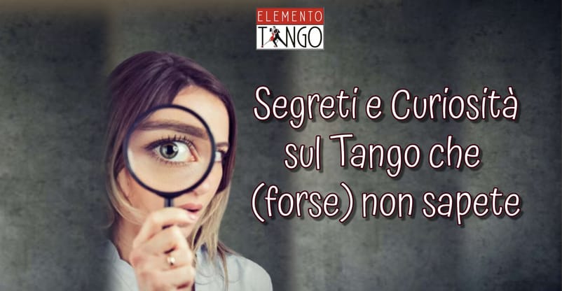 Elemento Tango Segreti Del Tango Articolo